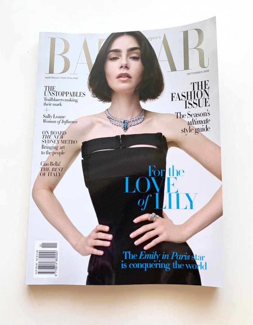 女性情報誌 Harper's BAZAAR Australia September 2024