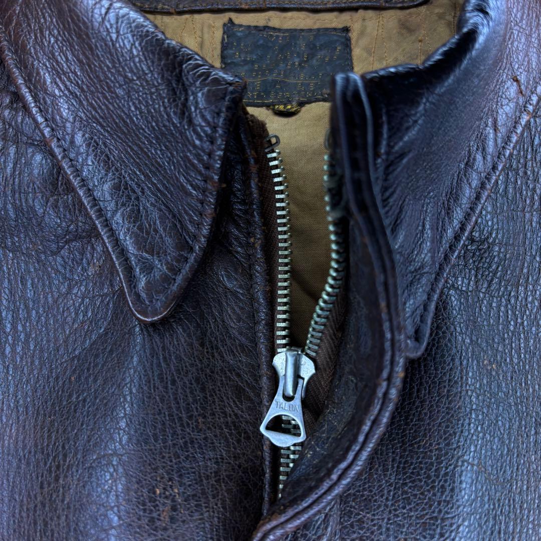 ジャケット・アウター 40s USARMY A-2 flight jacket hand paint