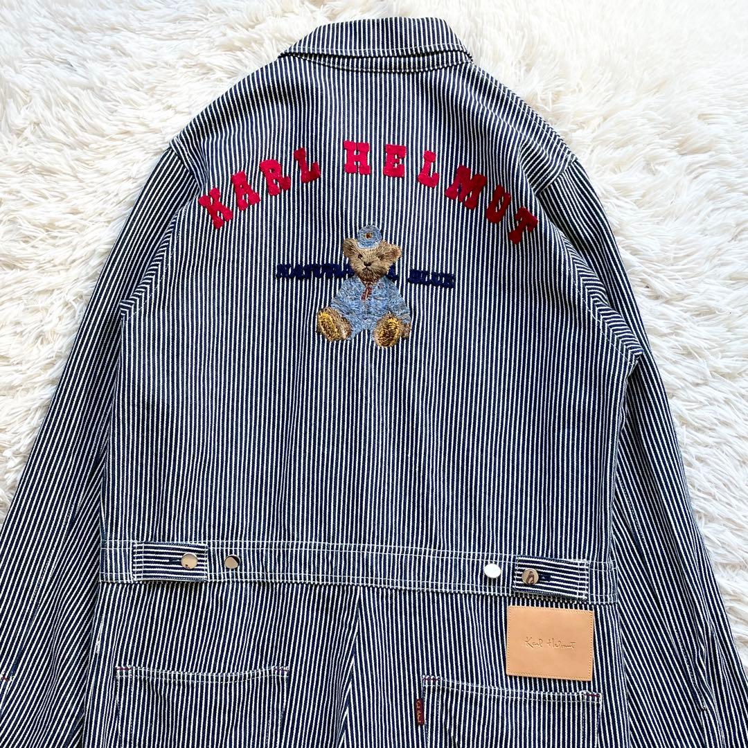 美品 PINK HOUSE Karl Helmut オールインワン くま刺繍