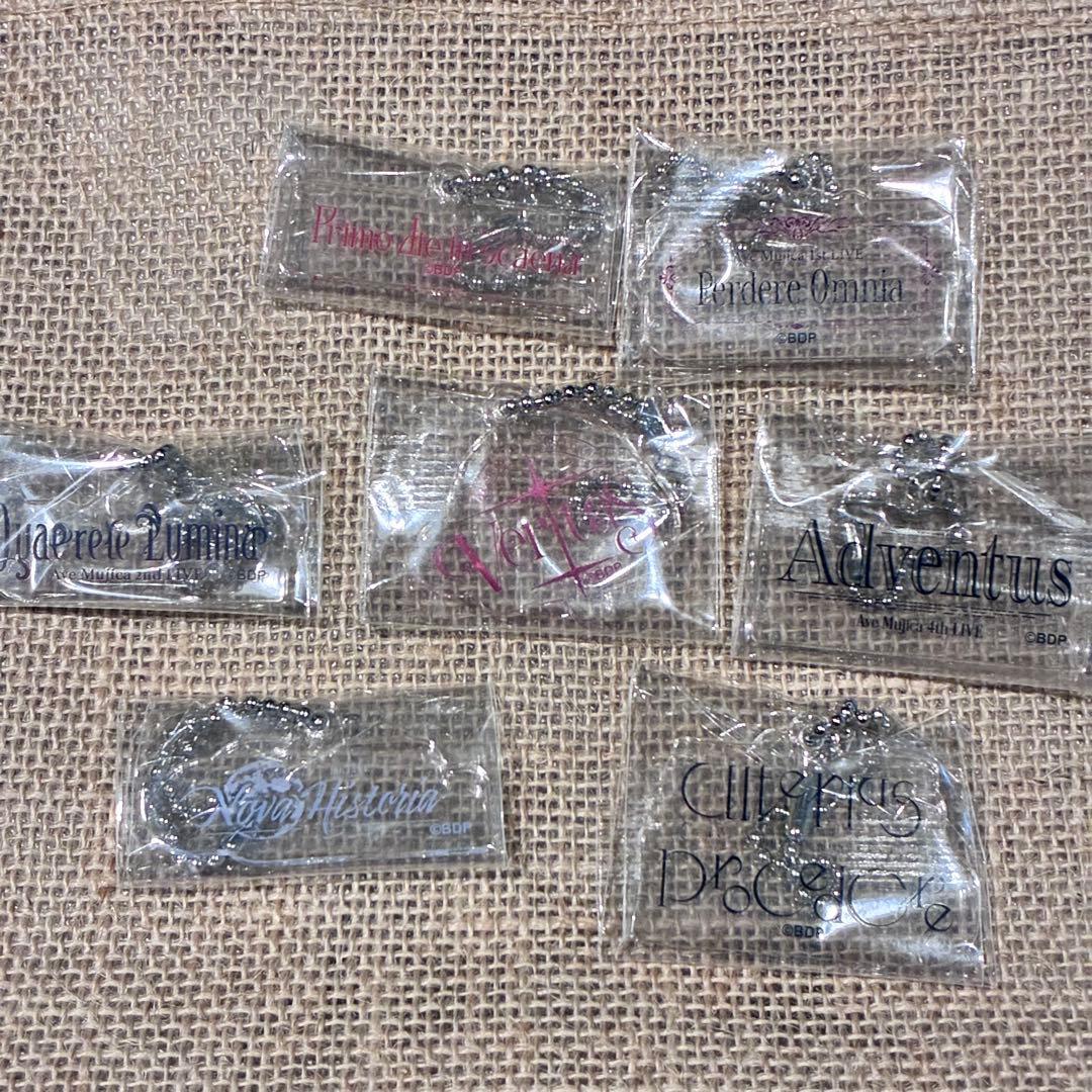 ave mujica ライブ ロゴ アクリルキーホルダー カプセルアソート