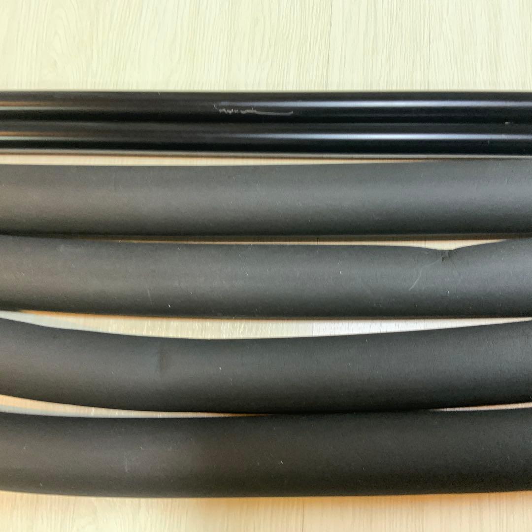 [中古品]DA17W・DA17V サイドバー&凸スライドバー2本 マットブラック