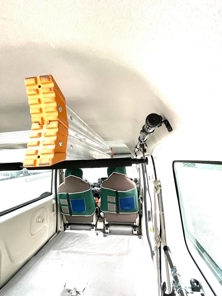 [中古品]DA17W・DA17V サイドバー&凸スライドバー2本 マットブラック