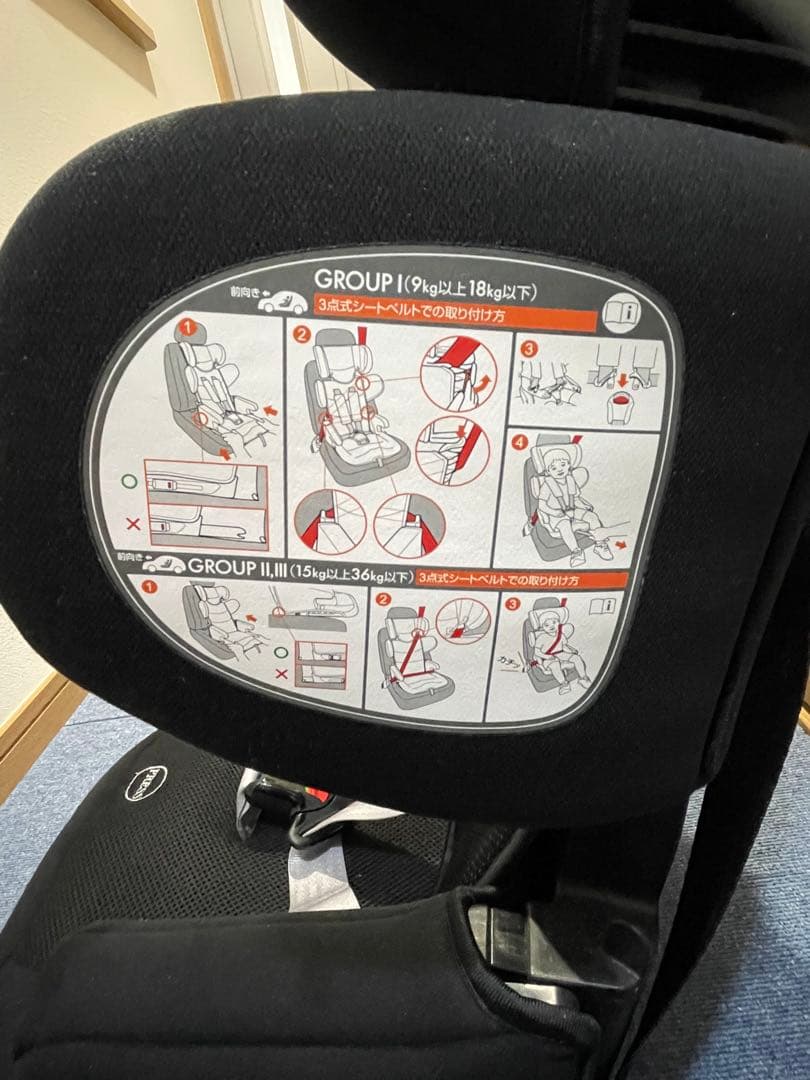 PUPPAPUPO プッパプーポ CP-002 ISOFIX ジュニアシート