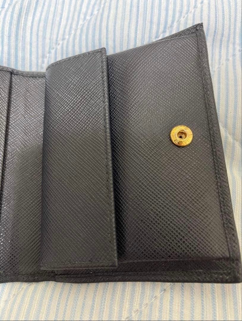 PRADA　プラダ　２つ折財布　サフィアーノ　ミニ財布　1MV204　付属品有