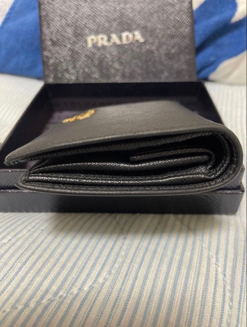 PRADA　プラダ　２つ折財布　サフィアーノ　ミニ財布　1MV204　付属品有