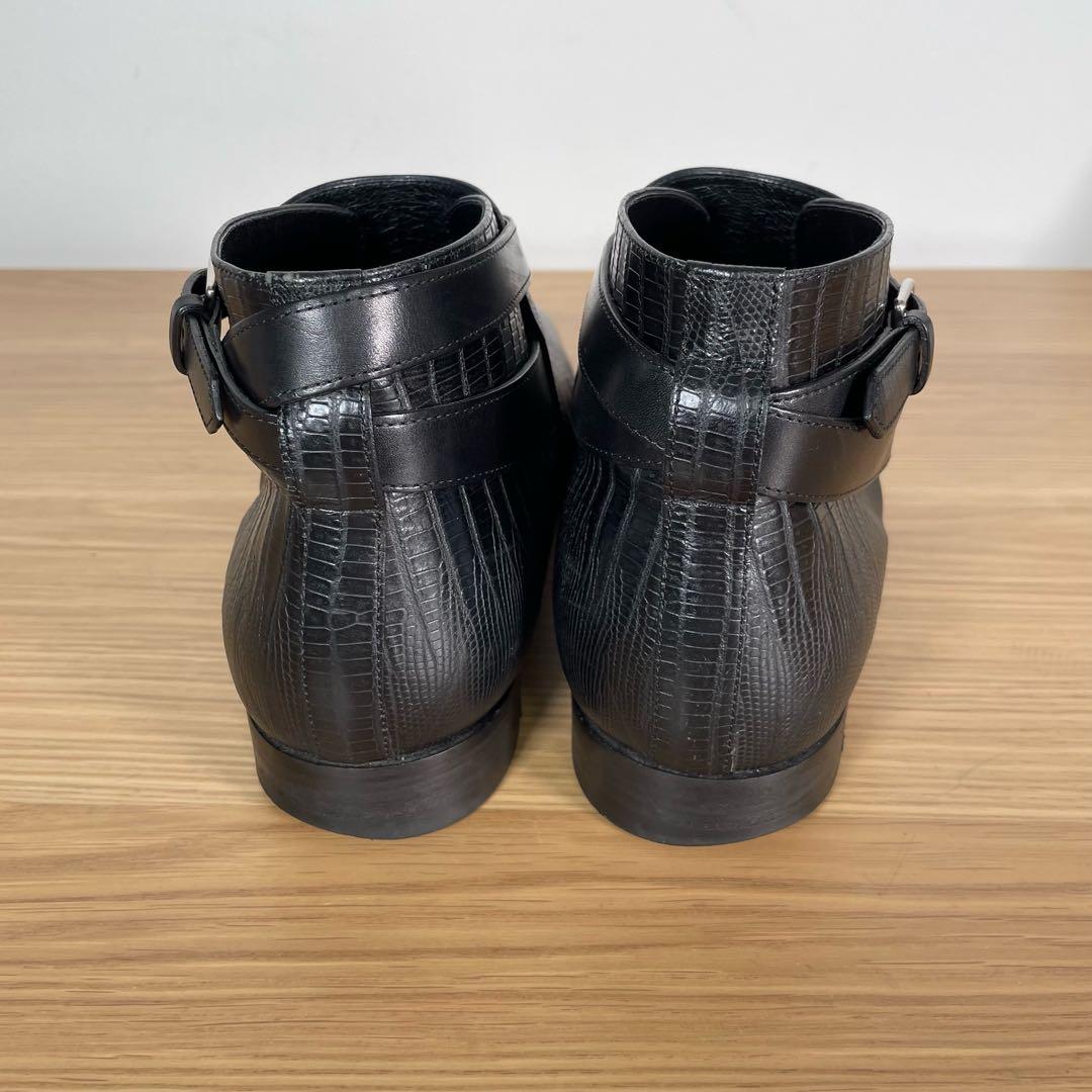 サンローランパリ　レザージョッパーブーツ ショートブーツ ブラック　41
