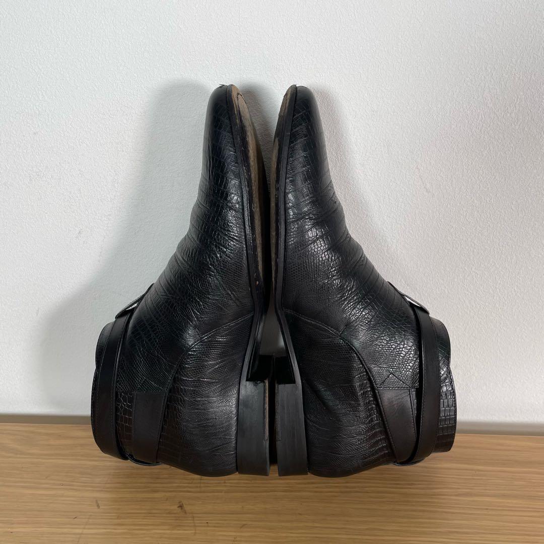 サンローランパリ　レザージョッパーブーツ ショートブーツ ブラック　41