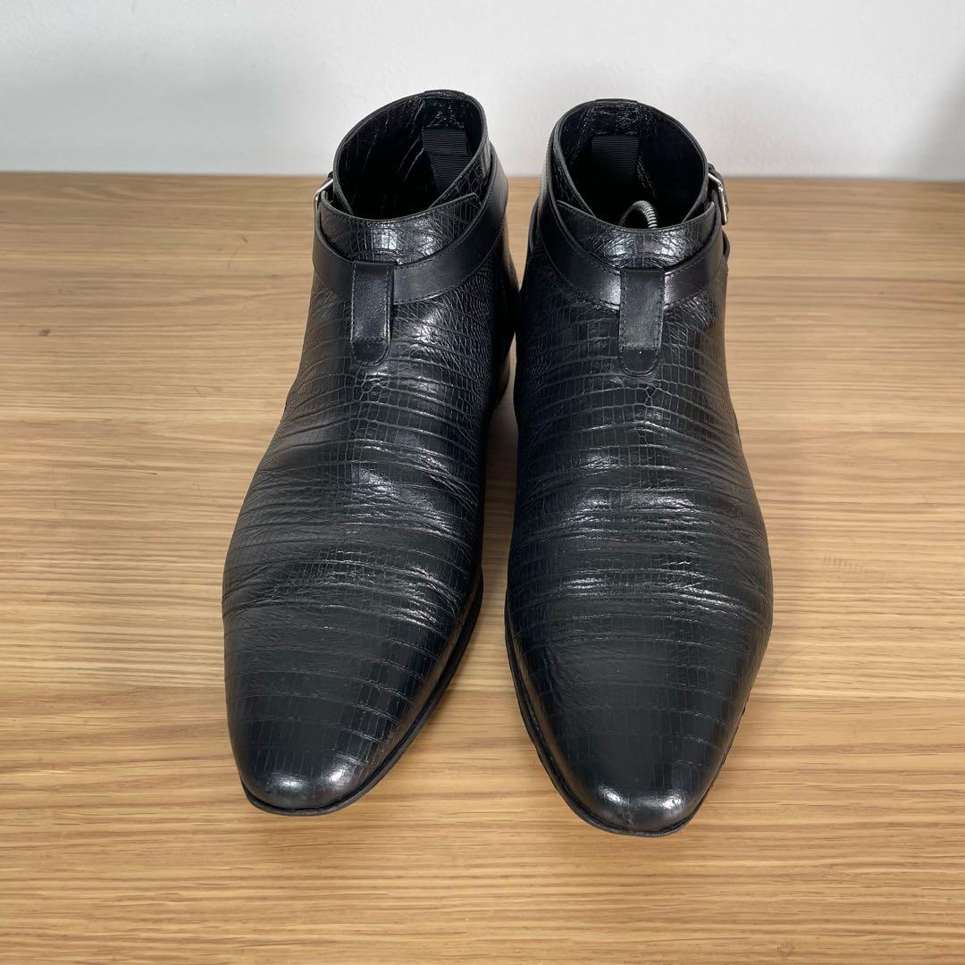 サンローランパリ　レザージョッパーブーツ ショートブーツ ブラック　41