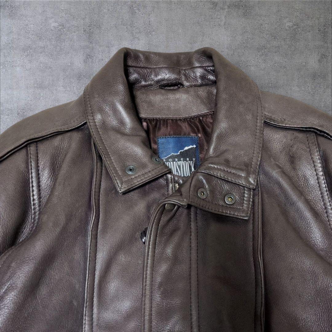 希少素材✨鹿革 ヴィンテージ A-2 フライトジャケット 90s 短丈 レザー