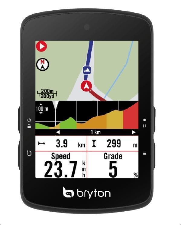 【新発売】ブライトン Rider S510T（日本語対応）センサー付サイコン