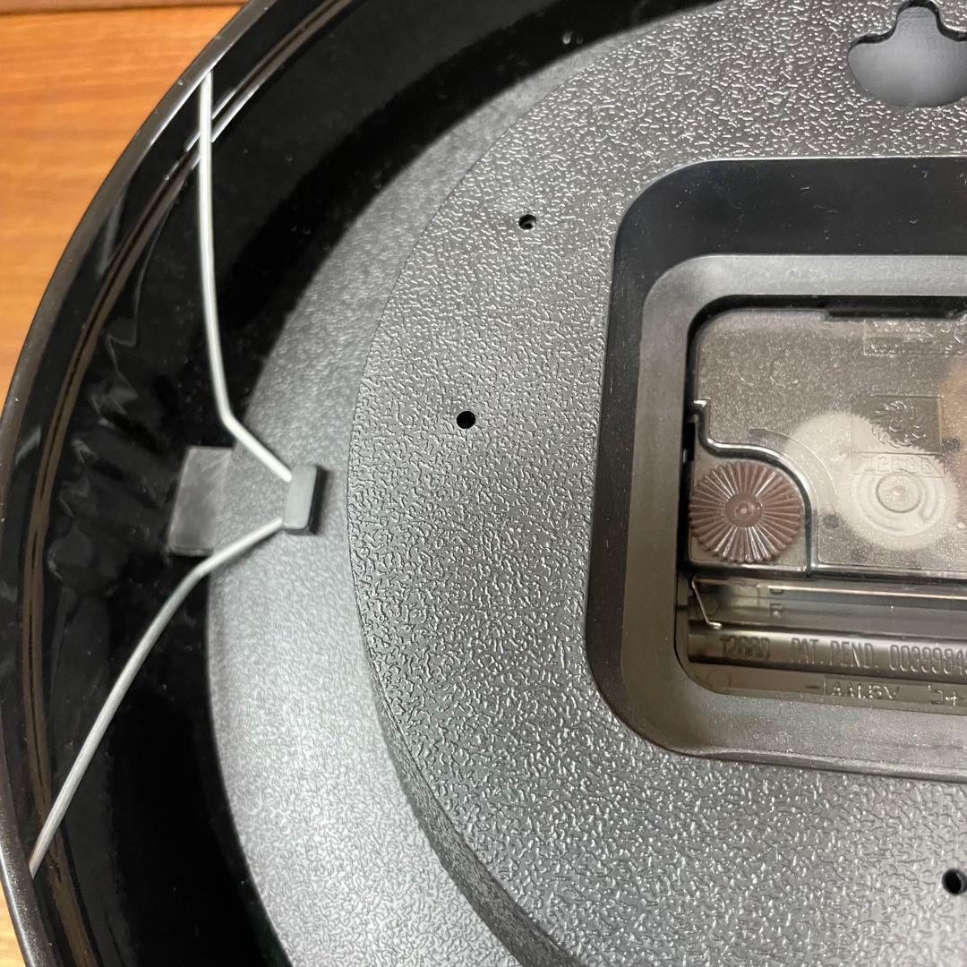 【希少】ジャーナルスタンダード 掛け時計 黒 GENT WALL CLOCK