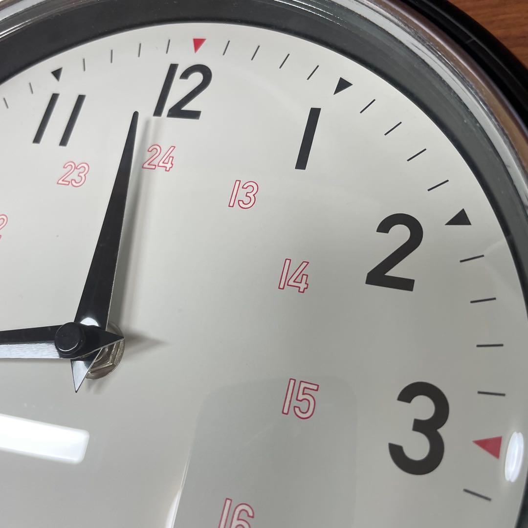 【希少】ジャーナルスタンダード 掛け時計 黒 GENT WALL CLOCK