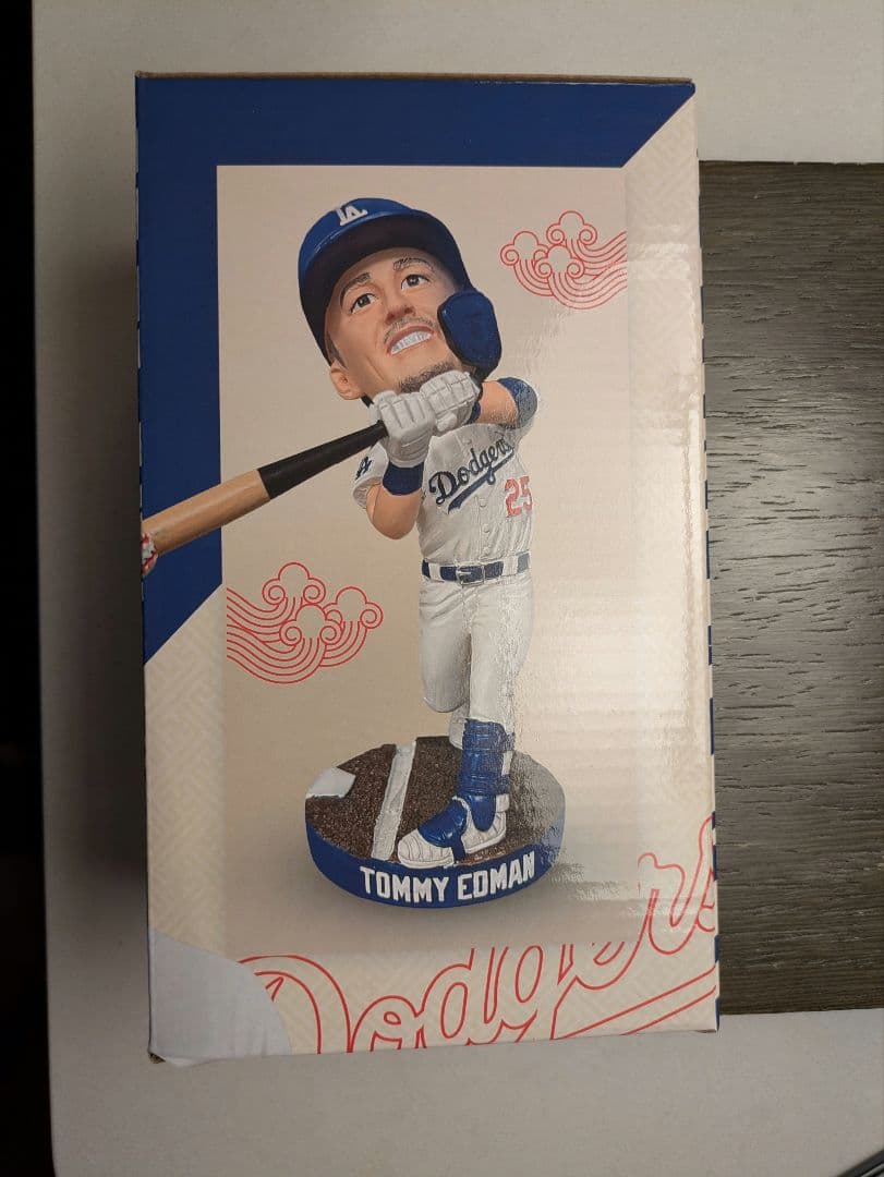 ドジャース　トミー・エドマン ボブルヘッド 6月2日 球場配布品 非売品