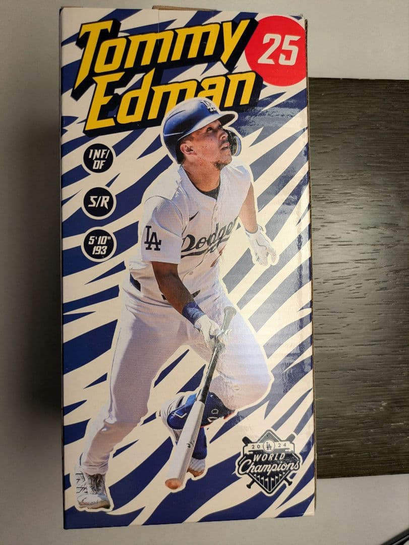 ドジャース　トミー・エドマン ボブルヘッド 6月2日 球場配布品 非売品