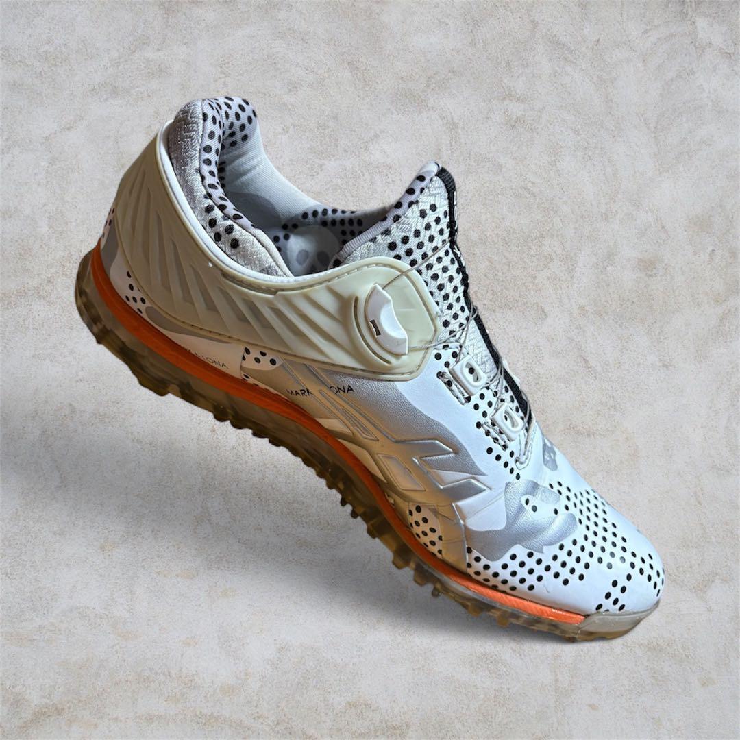 MARK & LONA ASICS コラボ ゴルフシューズ 黒✖️シルバー27cm