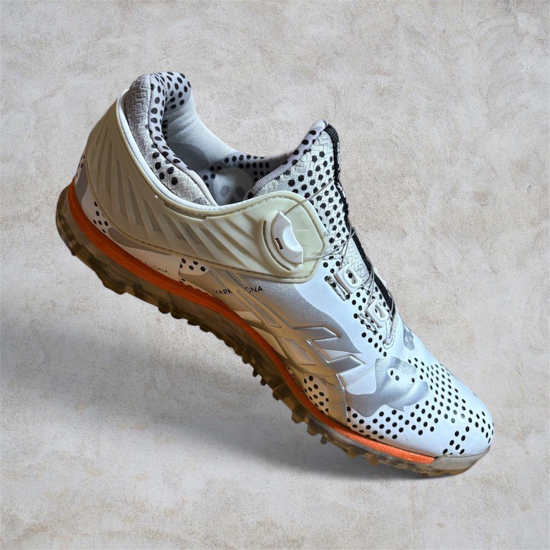 MARK & LONA ASICS コラボ ゴルフシューズ 黒✖️シルバー27cm