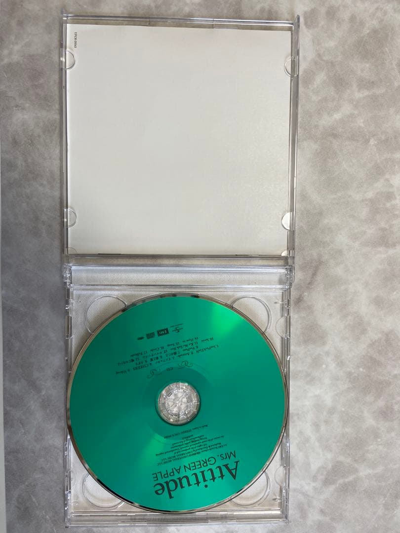 【未使用】Attitude 初回限定版