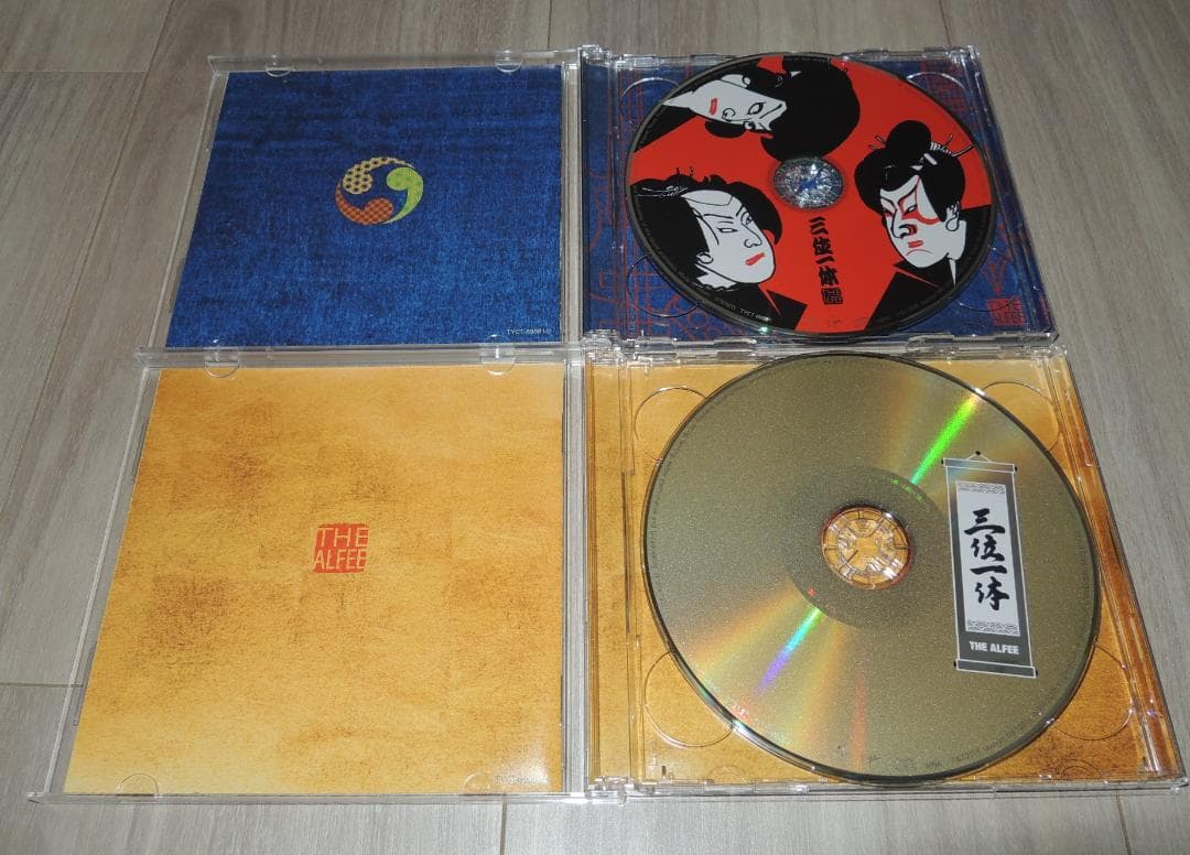 THE ALFEE CD 三位一体 全4形態セット スリーブケース付き