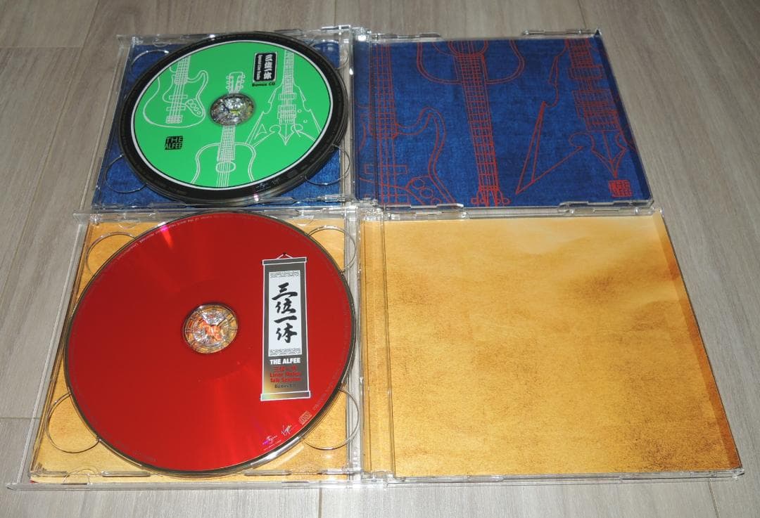 THE ALFEE CD 三位一体 全4形態セット スリーブケース付き