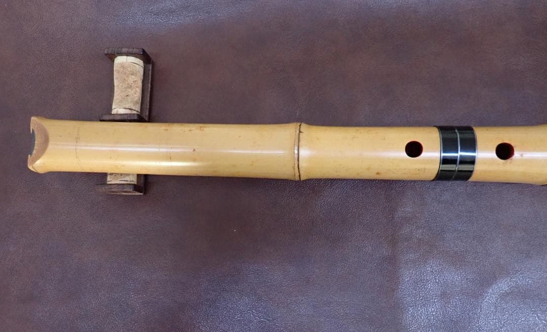 尺八 深水銘 都山流 一尺八寸 長さ約54.5センチ 重さ約484グラム