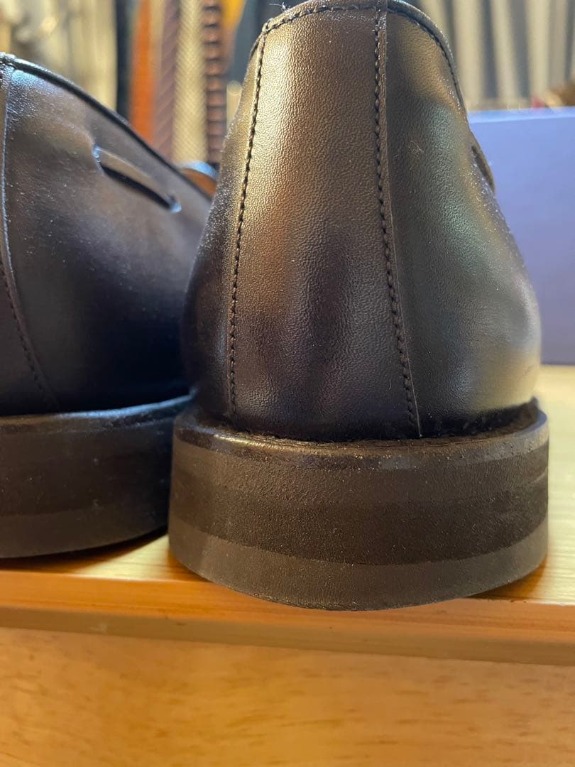 Berwickバーウィック8491：タッセルローファー/UK7.5(27cm)