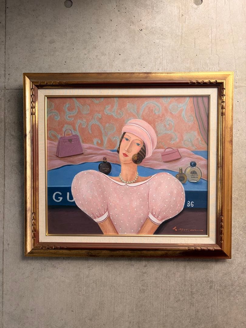 『ゲランにて…』 森田康雄　絵画