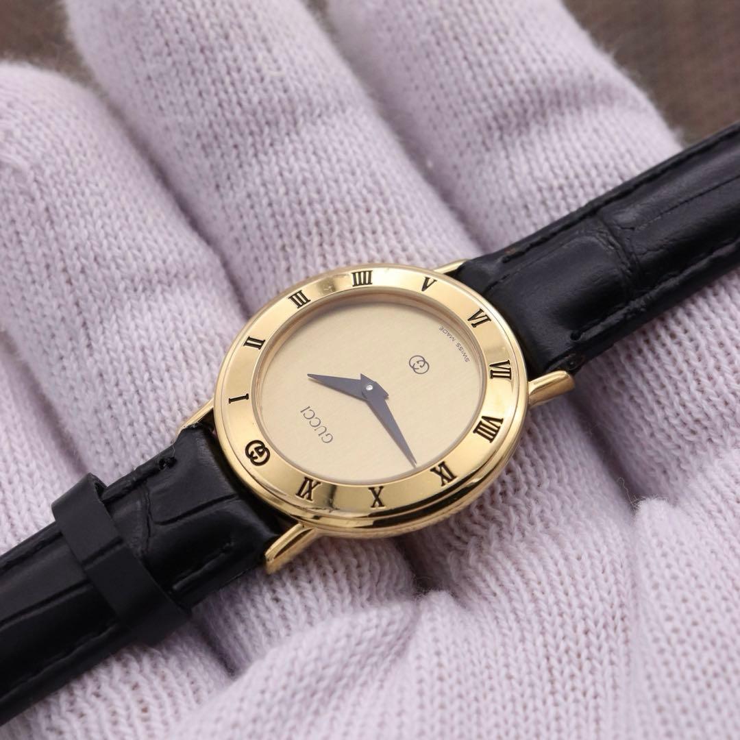 正規品【新品電池】GUCCI 3000L/動作品 オールドグッチ 人気モデル