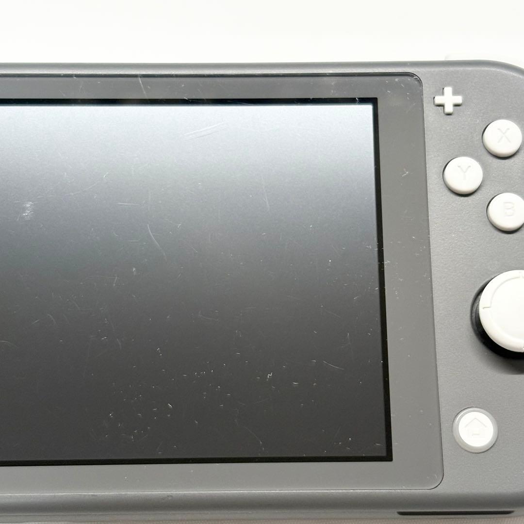 【良品☆】任天堂 Switch Lite グレー 本体 純正充電器 動作確認済み