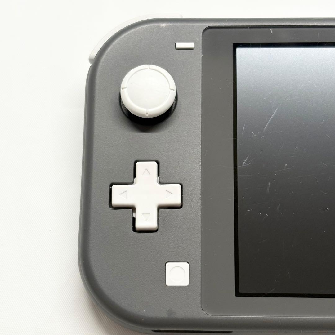 【良品☆】任天堂 Switch Lite グレー 本体 純正充電器 動作確認済み