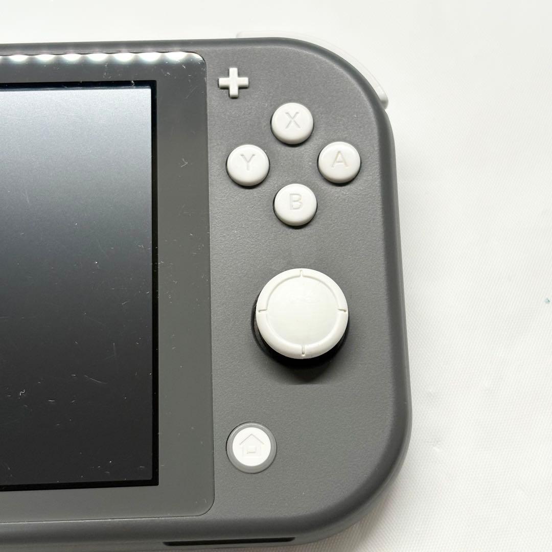 【良品☆】任天堂 Switch Lite グレー 本体 純正充電器 動作確認済み