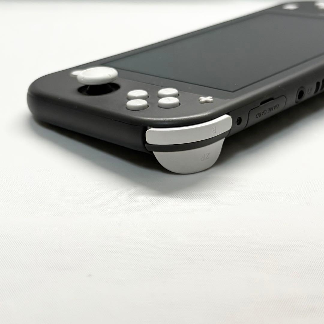 【良品☆】任天堂 Switch Lite グレー 本体 純正充電器 動作確認済み