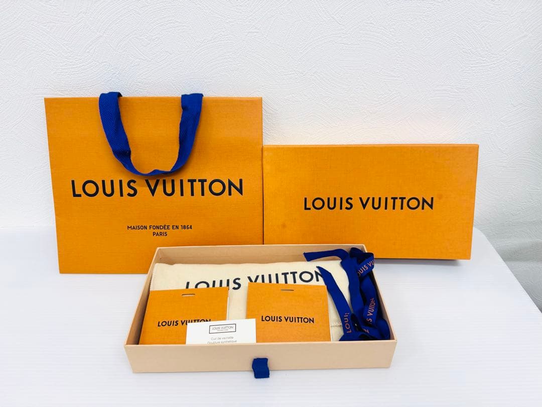 LOUIS VUITTON マルチカラー 長財布 ホワイト 箱袋付