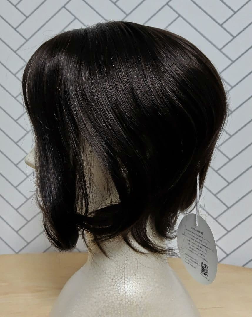 アクアドール　人毛100％　部分ウィッグ　6分ウィッグ　新品未使用