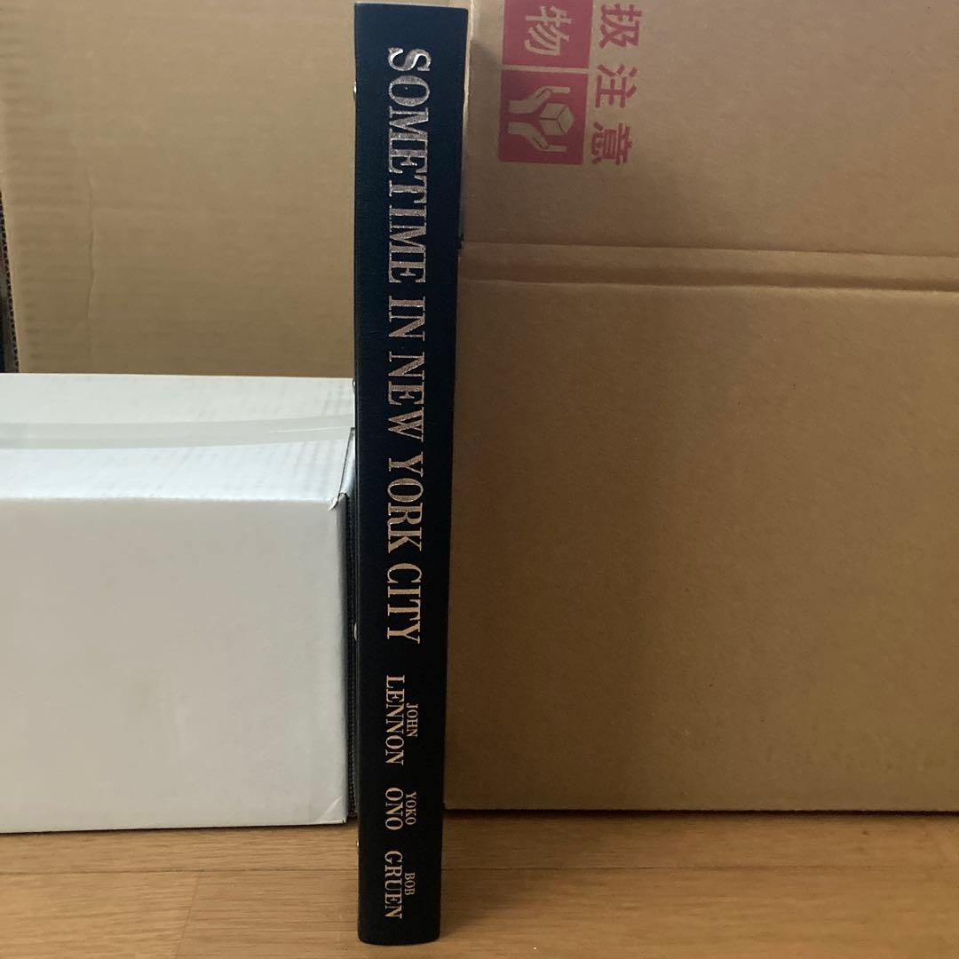 ジョンレノン sometime in new york city 初版サイン入り