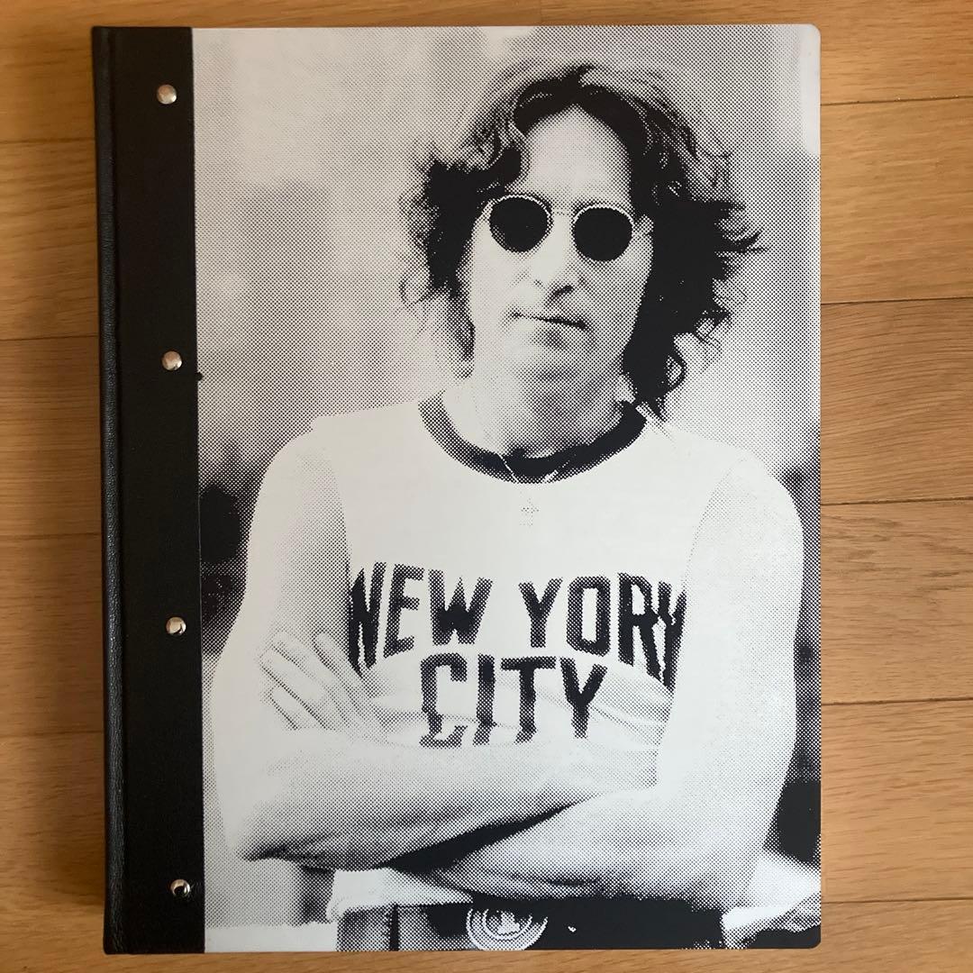 ジョンレノン sometime in new york city 初版サイン入り