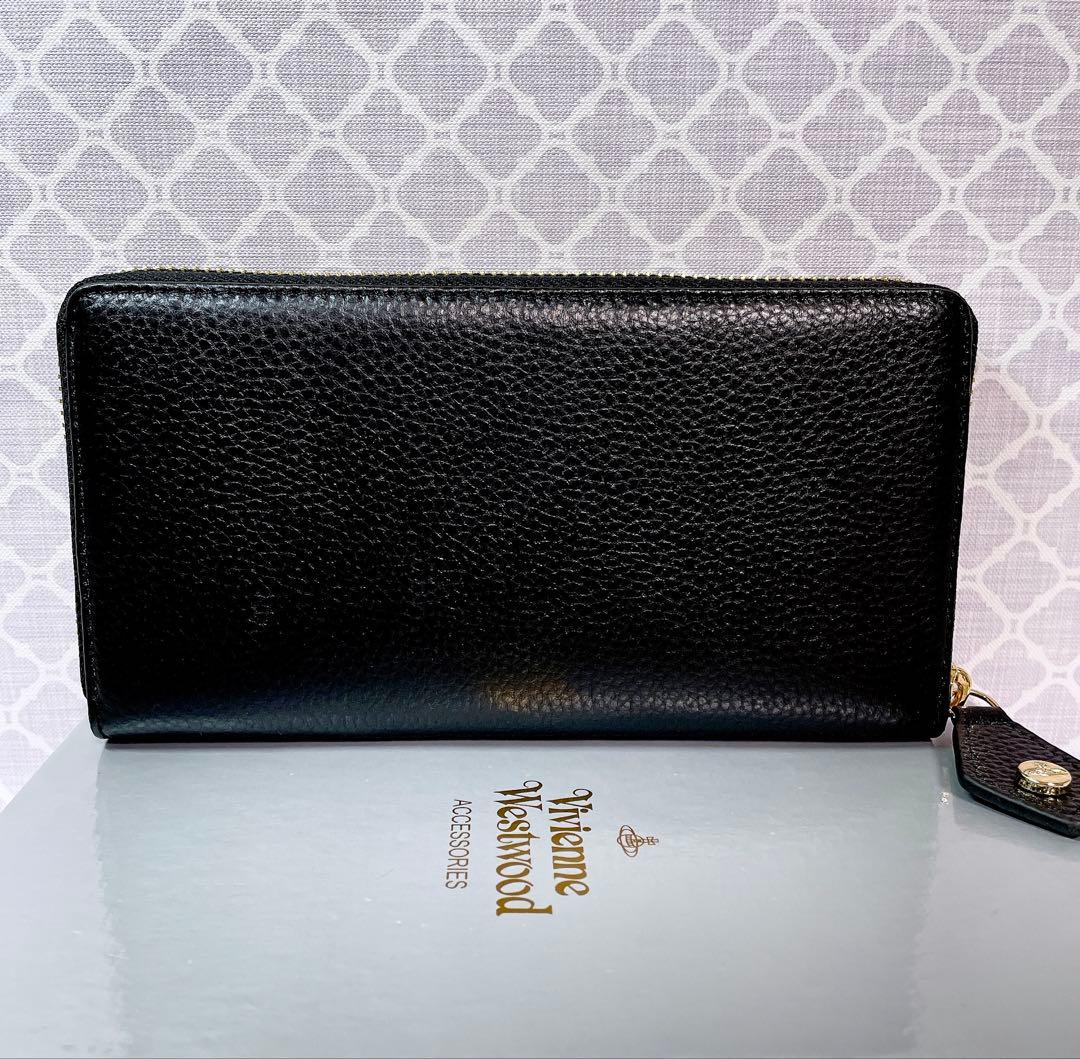 【オーブの魅力☆ショッパー付】新品 Vivienne Westwood 長財布黒
