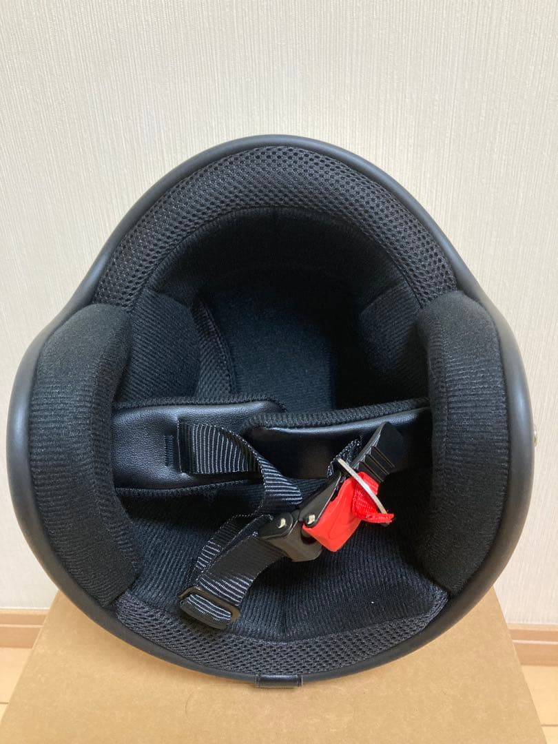 目深くかぶれる BELL 500-TX タイプ ジェットヘル ゼッチン ハーレー