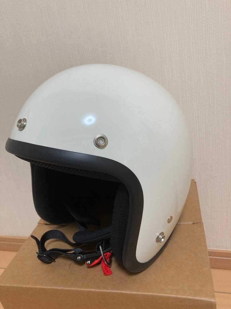 目深くかぶれる BELL 500-TX タイプ ジェットヘル ゼッチン ハーレー