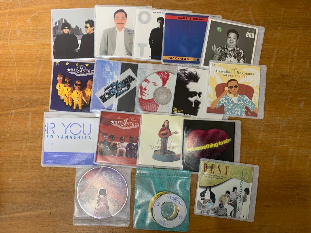 N0204-04★邦楽CD 山下達郎 郷ひろみ RATS&STAR 他 19点