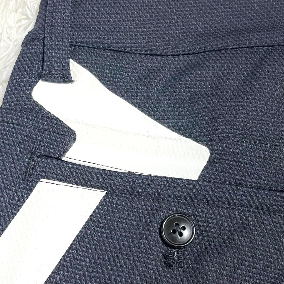 パーリーゲイツ ゴルフウェア レディース パンツ 総柄 デカロゴ Mサイズ