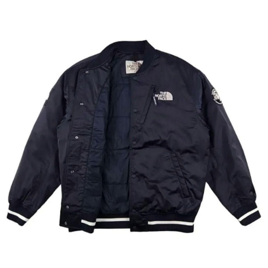 【特価!!】ホワイトレーベル　ノースフェイス　スタジャン　ネイビー　М