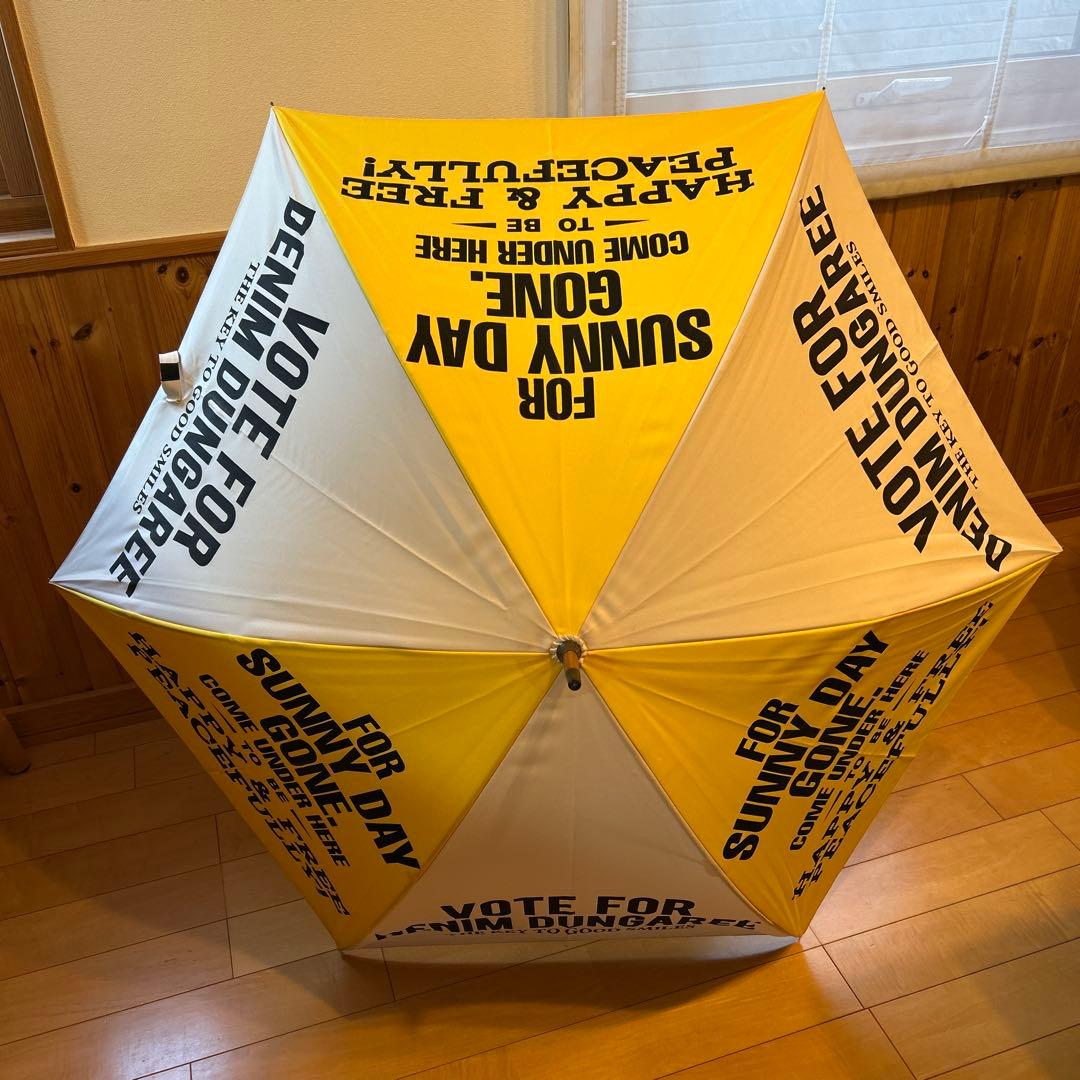 ★新品未使用★デニムダンガリー　ノベルティ　パラソル