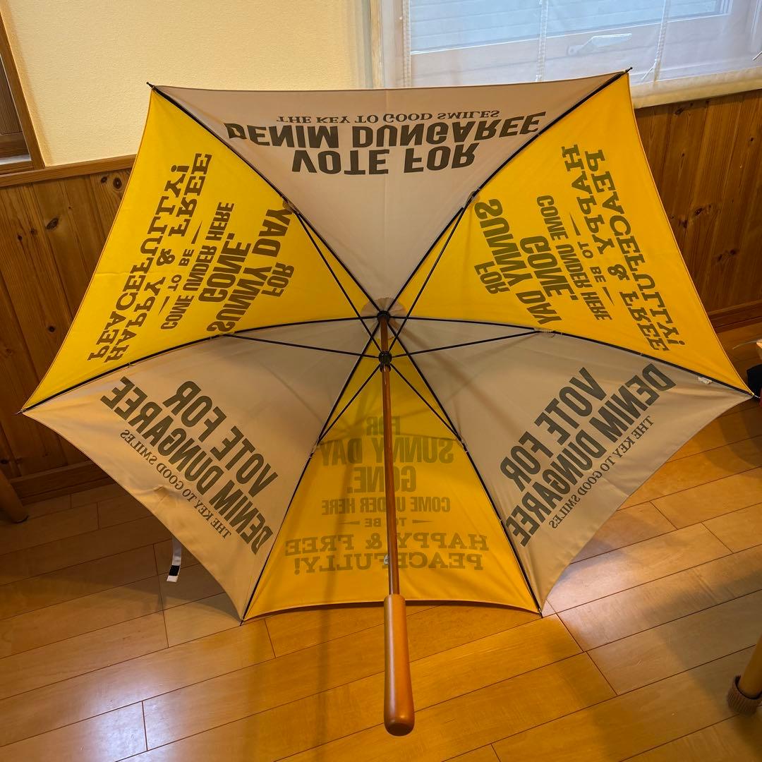 ★新品未使用★デニムダンガリー　ノベルティ　パラソル