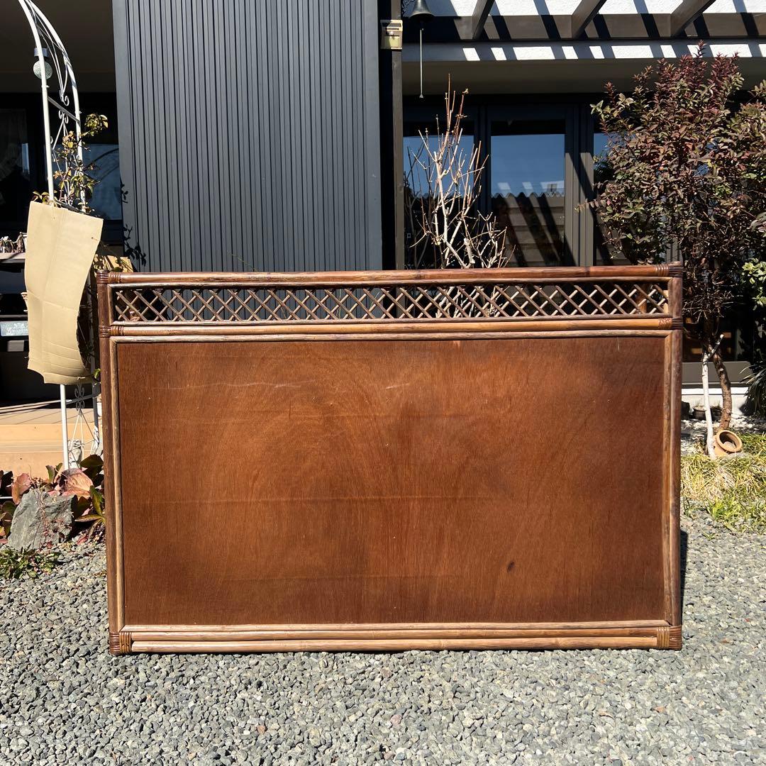 蝶子です。昭和レトロ エスニック アジアン 籐家具 ラタン 古民具 古道具