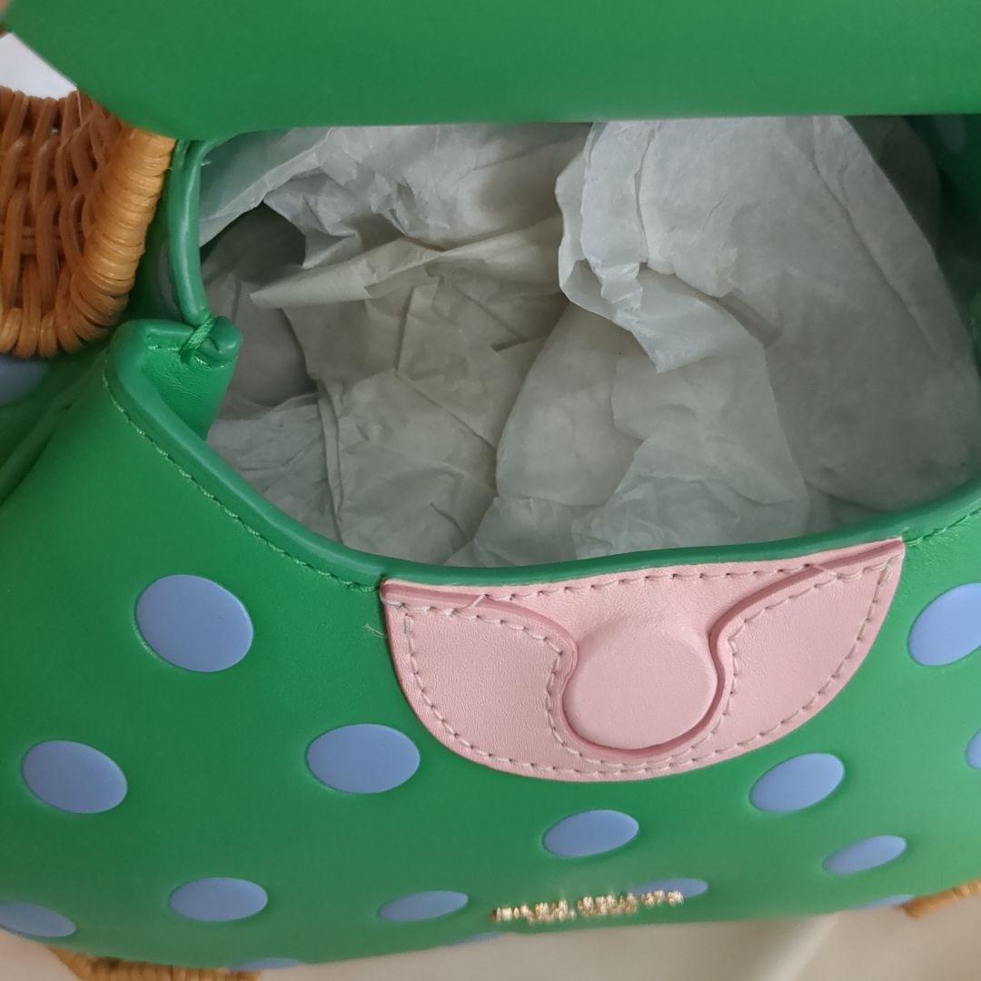 ゆ*る様 kate spadeかごバッグ袋付き