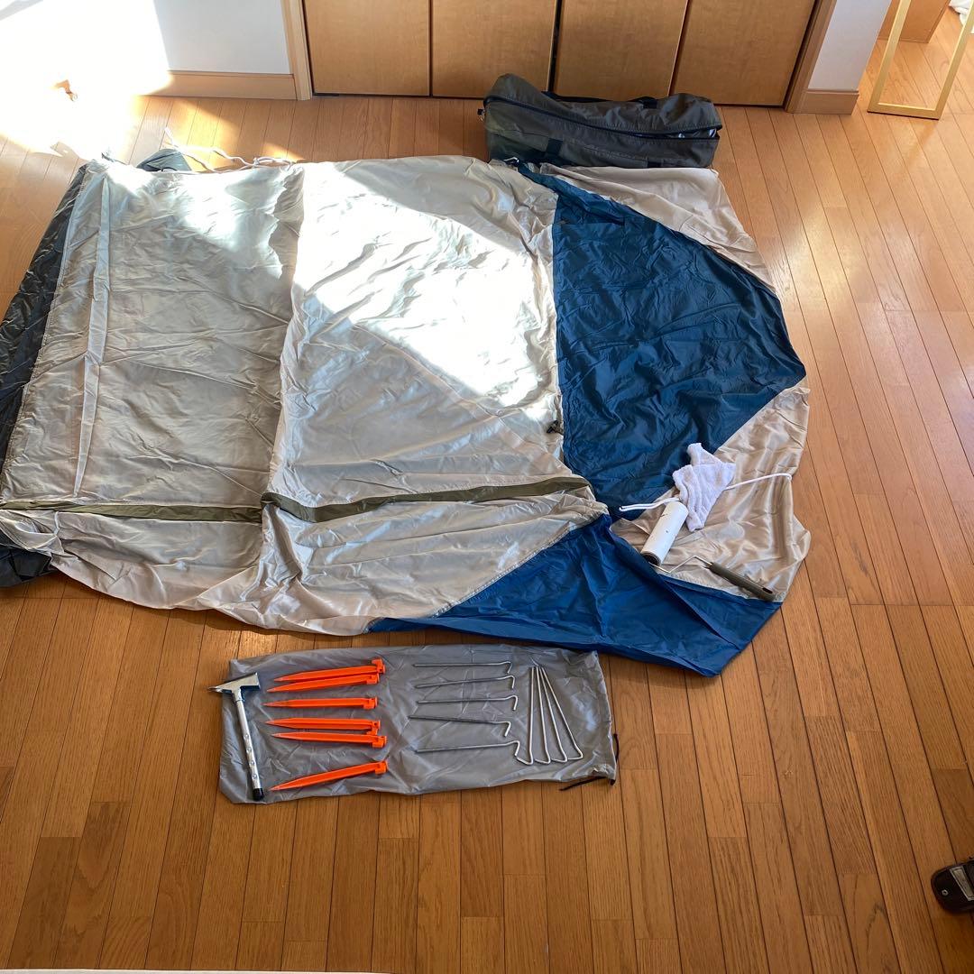 小川キャンパル　Schuyt DX4 4人用 ドームテント　１回使用の美品