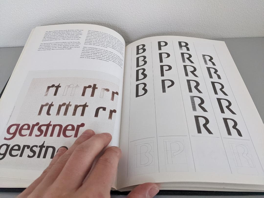 希少 Karl Gerstner: Designing Programmes