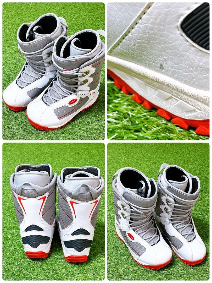 53【レディース3点・ブーツ極美品】HEAD 142cm 24cm スノーボード