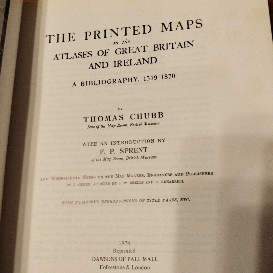 洋書 THE PRINTED MAPS