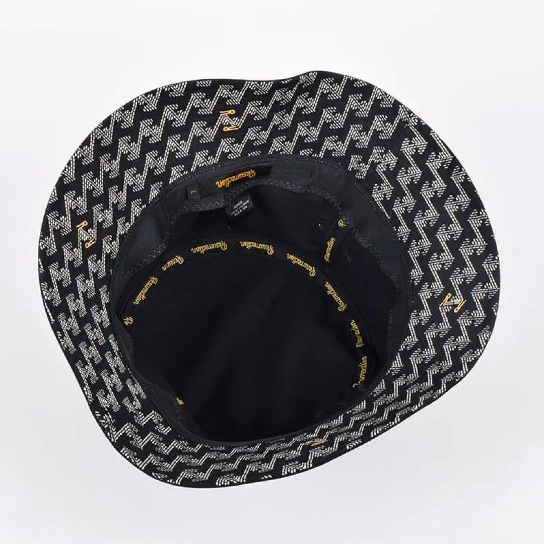 RRロゴエンボスバケットハット / ブラック BE12HAT01 Mサイズ
